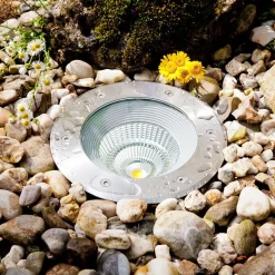 EVN Erizo LED indbygningsgulvlampe Ø 22cm 24W