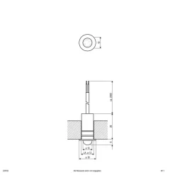 EVN LD5102 lampe 12 V IP68 0,3 W 830, linse