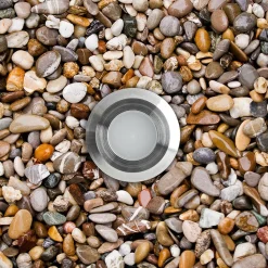 EVN P6710 gulvspot, 12V/DC, rund, 3.000 K