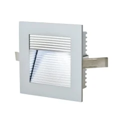 EVN P2140 LED-vægindbygningslampe, 6.000 K, alu