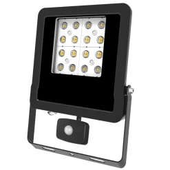 EVN Panthera udendørsspot sensor IP44 30 W 3.000 K