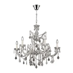 Excellent LILIANA lysekrone med seks lys