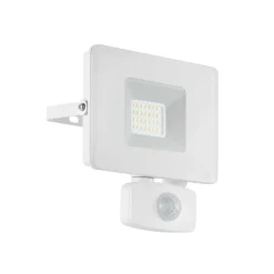 Faedo 3 udendørs LED-spot med sensor, hvid, 20 W