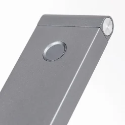 Falto LED genopladelig bordlampe, antracit, aluminium, justerbar