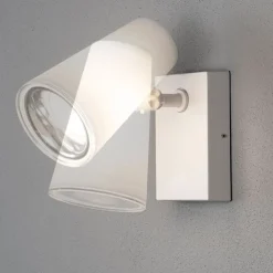 Fano udendørs LED-vægspot, justerbar