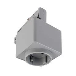3-fase skinne D Adapter til ledningsudtag, grå, 1380 W
