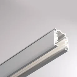 3-fase skinne Noa overflademonteret 100 cm, grå