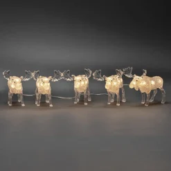 Fem elge LED-dekorationslampe til udendørs brug