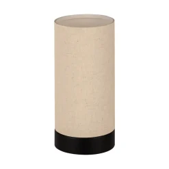 Feniglia bordlampe med hørskærm, natur