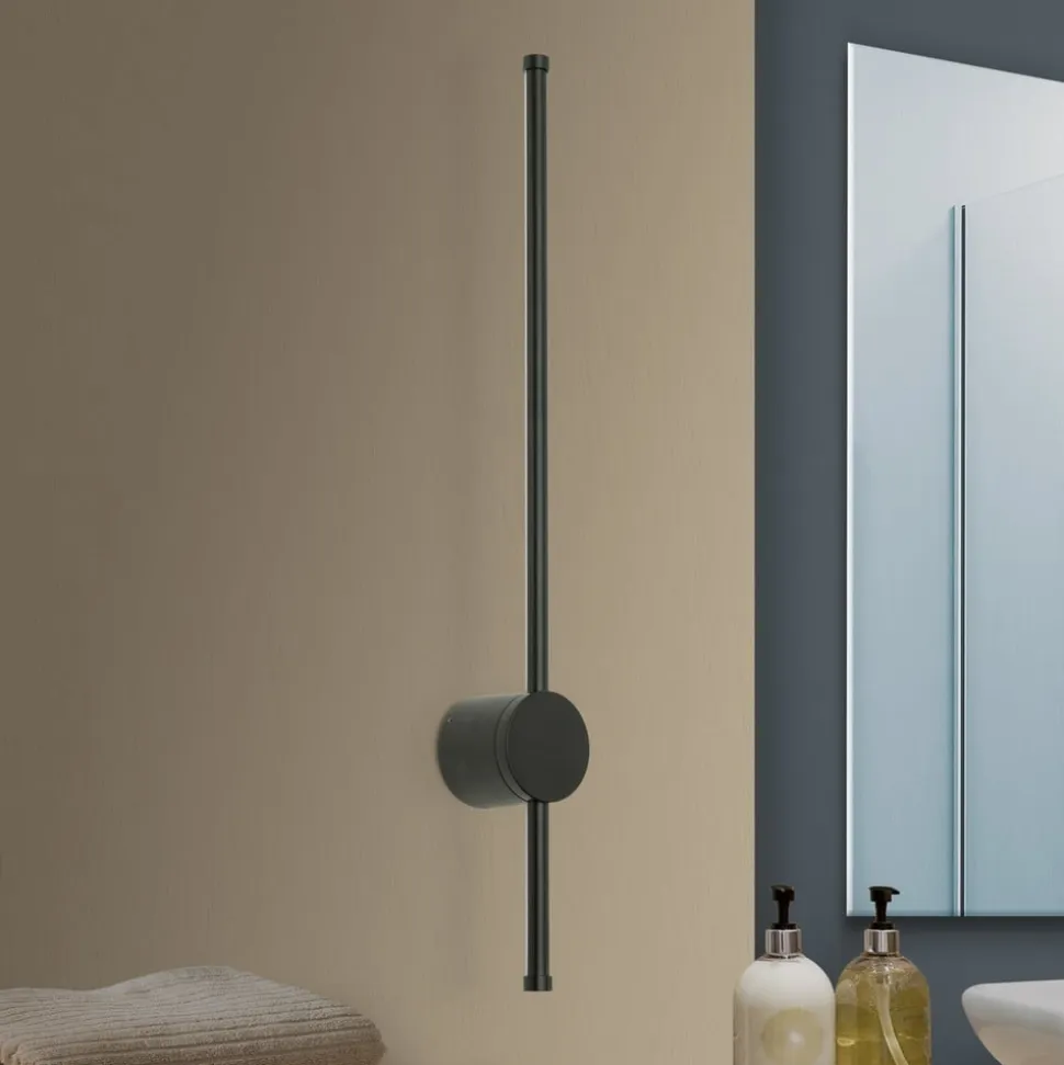 Ferdinand LED-væglampe, IP54, sort