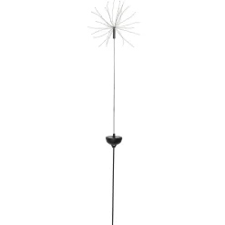 Firework LED-solcellelampe med jordspyd, 100 cm