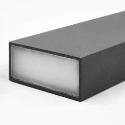 Flad LED-udendørsvæglampe Corda