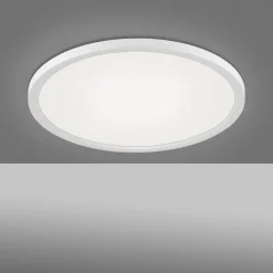 Flat LED-loftlampe, CCT, Ø 40 cm, hvid