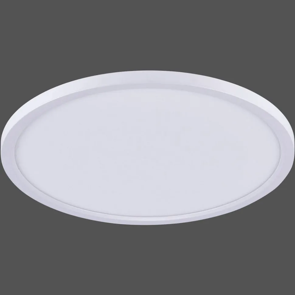 Flat LED-loftlampe, CCT, Ø 40 cm, hvid