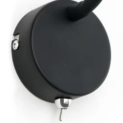 Fleksibel LED væglampe Colin i sort