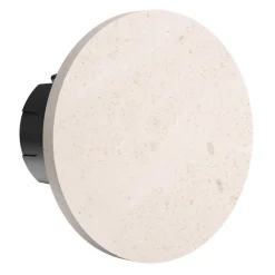 FLOS Camouflage 140 LED-vægindbygningslampe, sten