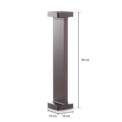 FLOS Casting T 100 - LED-sokkellampe 50 cm brun