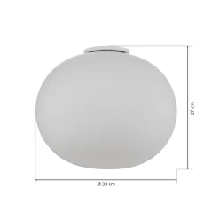 FLOS Glo-Ball - sfærisk loftlampe 33 cm