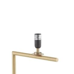 FLOS IC F1 gulvlampe, børstet messing