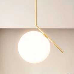 FLOS IC S2 designer hængelampe, messing