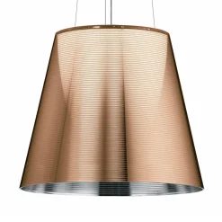FLOS KTribe S3 hængelampe, bronze metallic