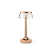 FLOS LED-bordlampe Bon jour unplugged, kobber