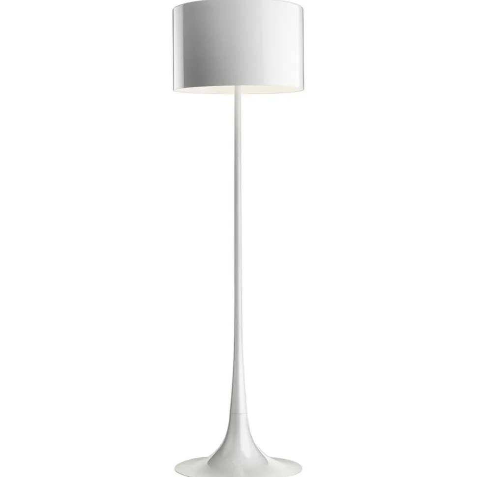 FLOS Spun Light F - hvid gulvlampe