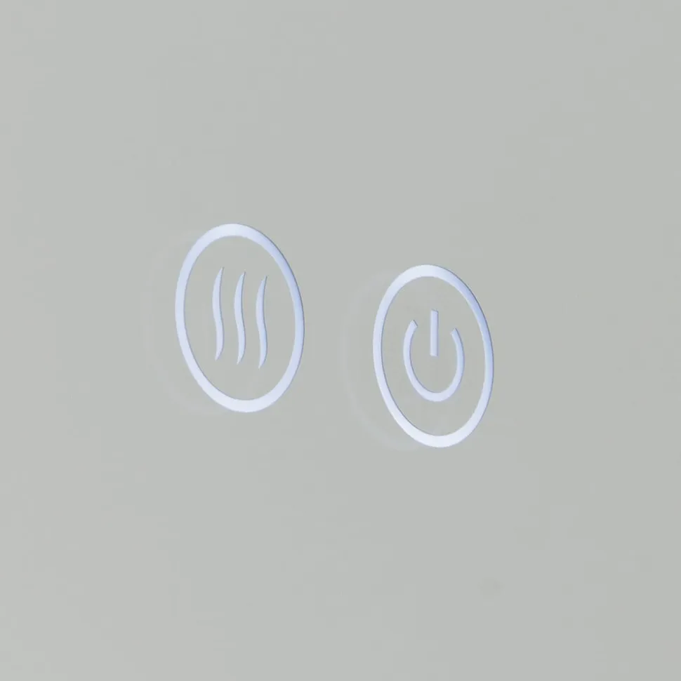 Focus LED-spejl, Ø 60 cm, CCT, antidug, berøringsdæmper