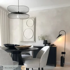 Forestier Libellule S pendellampe, 56 cm, sort