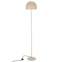 Forlight gulvlampe Fres, beige, stål, højde 160 cm