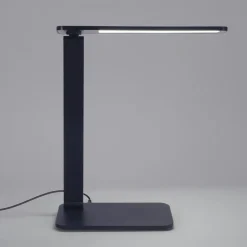 Forlight LED-bordlampe Zenit, sort, ABS, højde 36 cm