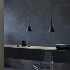 Foscarini Aplomb Mini pendellampe af beton, grå