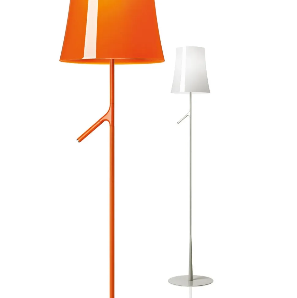 Foscarini Birdie Lettura LED-gulvlampe hvid