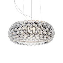 Foscarini Caboche Plus media pendellampe R7s, klar
