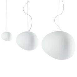 Foscarini Gregg piccola hængelampe, hvid