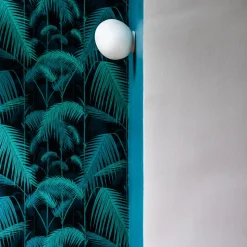 Foscarini Gregg piccola væglampe, hvid IP40