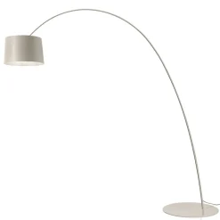 Foscarini Twiggy Elle LED-gulvlampe, greige