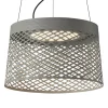Foscarini Twiggy Grid LED-pendellampe, greige
