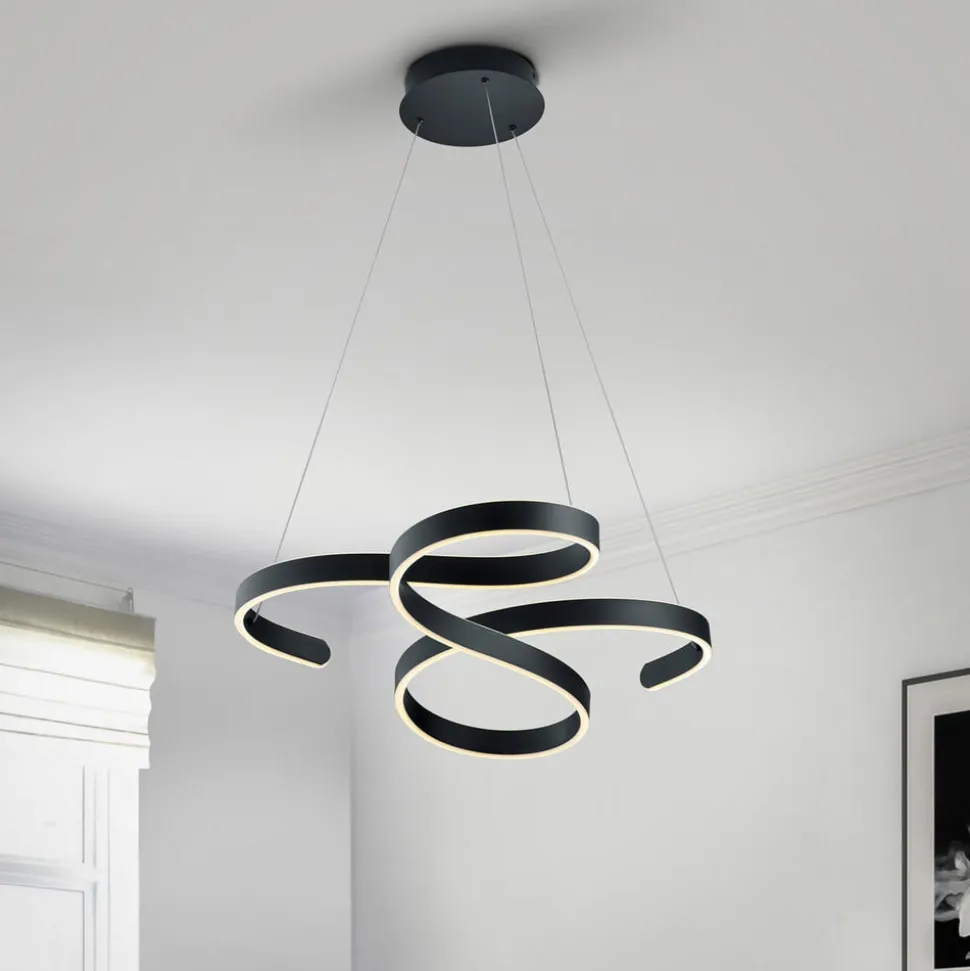 Francis LED-pendellampe, antracit