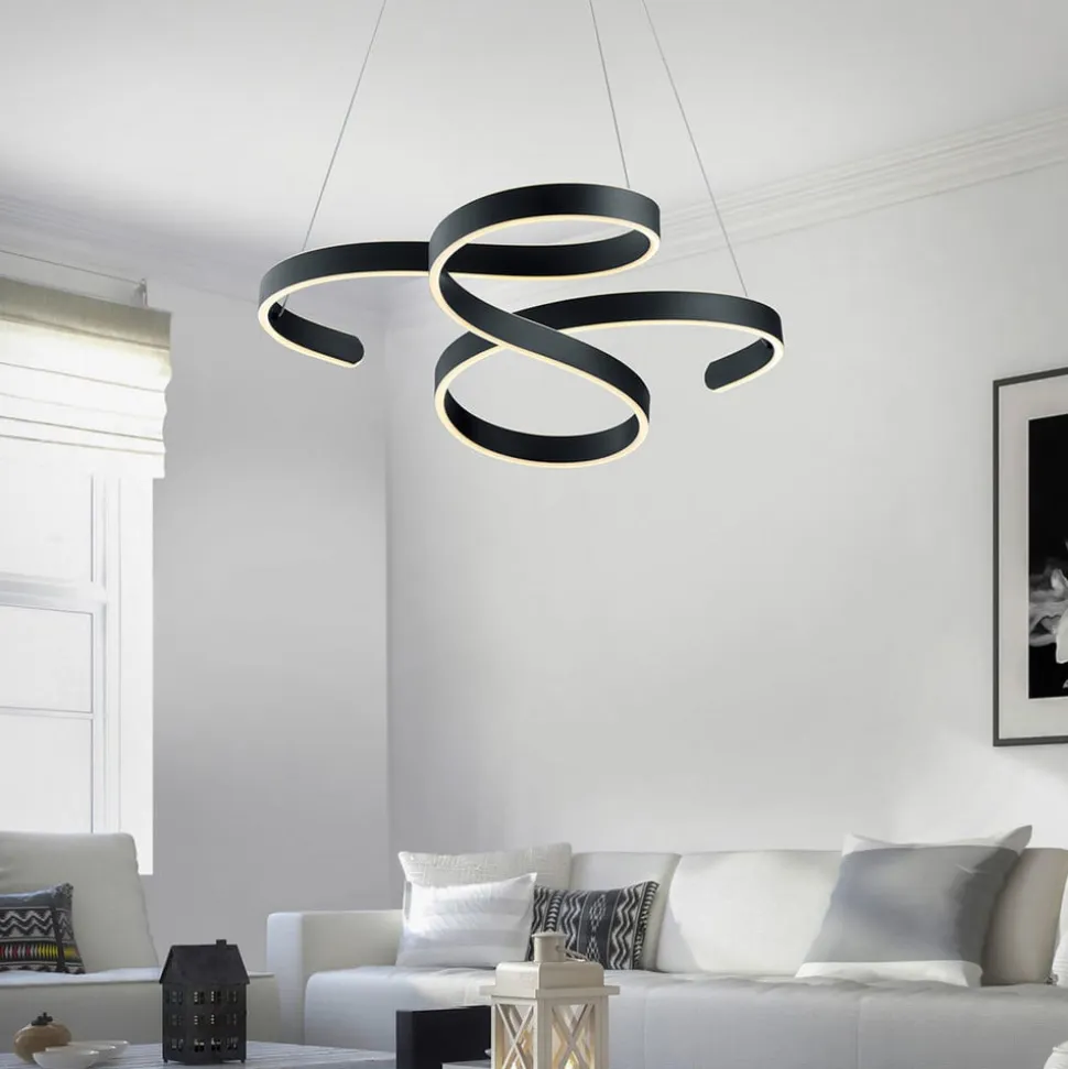 Francis LED-pendellampe, antracit