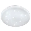 Frania-S LED-loftlampe med krystaleffekt, Ø 28 cm
