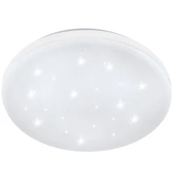 Frania-S LED-loftlampe med krystaleffekt, Ø 43 cm