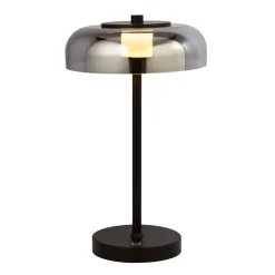 Frisbee LED-bordlampe med glasskærm