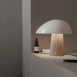 FRITZ HANSEN Night Owl bordlampe, røghvid/ask