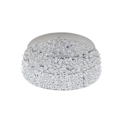 Funklende LED-loftlampe Felias, rund form