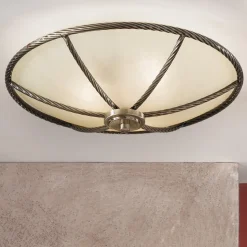 Galina loftlampe, cremefarvet, 42 cm