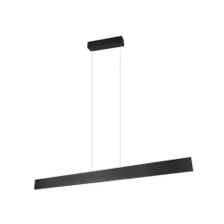 Galway hængelampe, mat sort, op/ned, CCT, metal