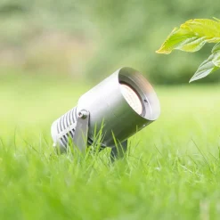 Garden 24 LED-spot, sølv, 3 watt