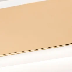 Garik - LED-væglampe med gylden krop