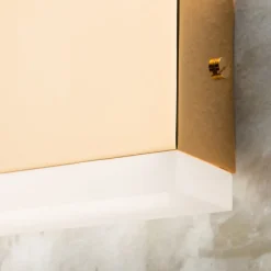 Garik - LED-væglampe med gylden krop